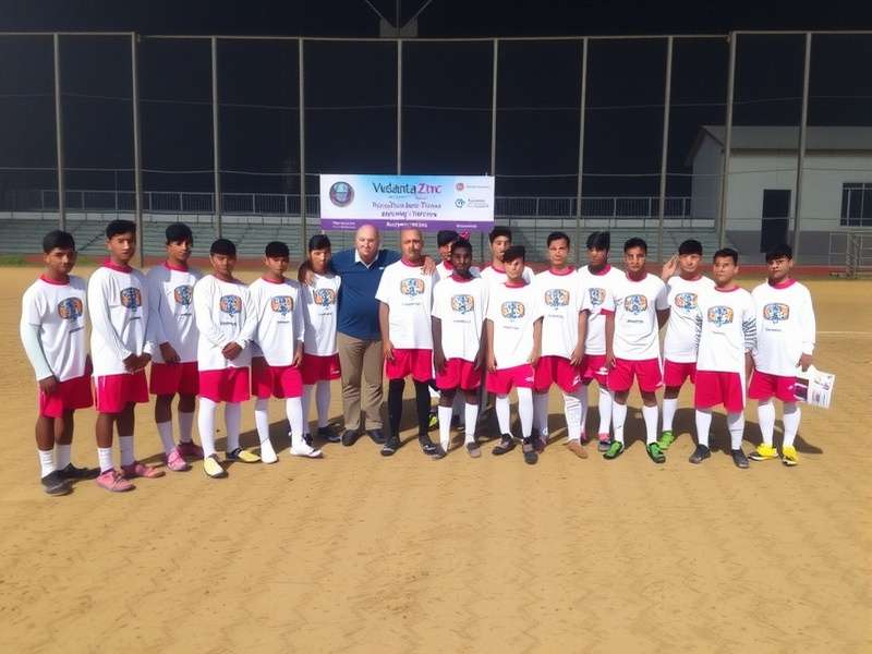 Youth football academy training